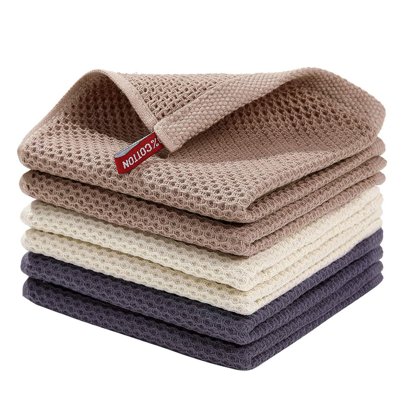 Home Textiles Face Towel - Pamuk Havlu Yumuşak Emici Bulaşık Bezi