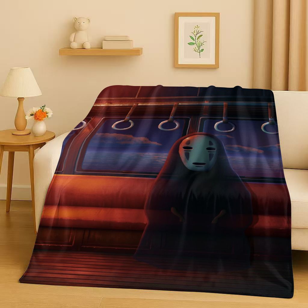 Home Textiles Face Towel - Klasik Çizgi Film Ruhların Kaçışı Yüzü