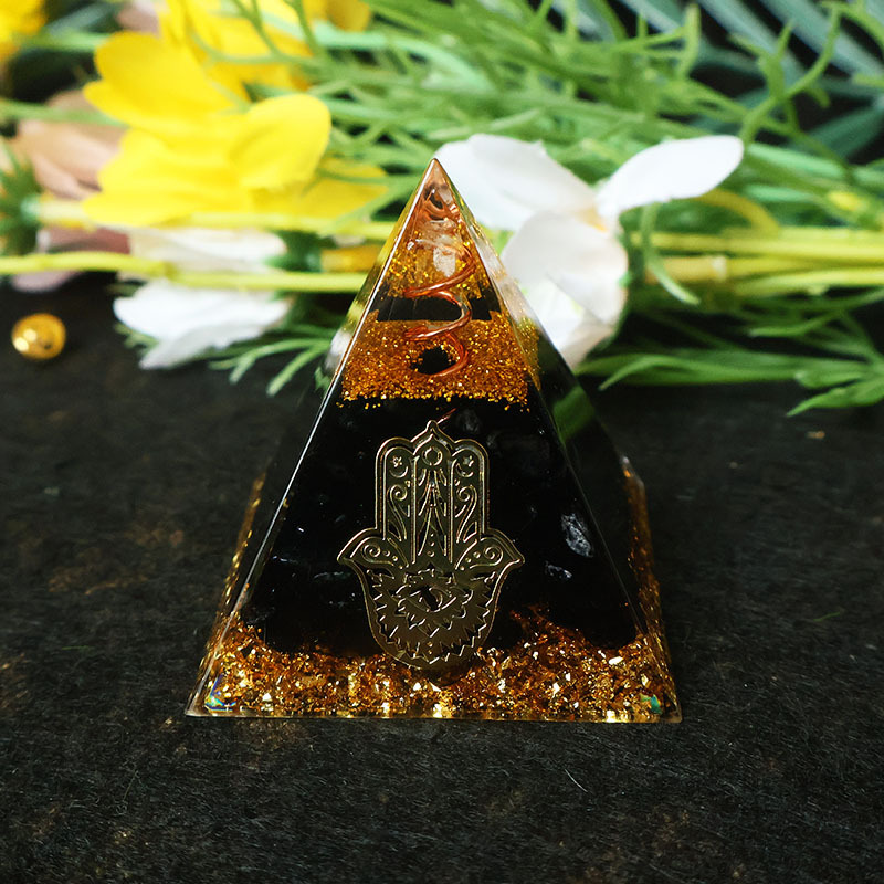 Hamsa Eli Reçine Kristal Piram - Home & Hotel Textiles Private Limited incelemesi ve fiyatı