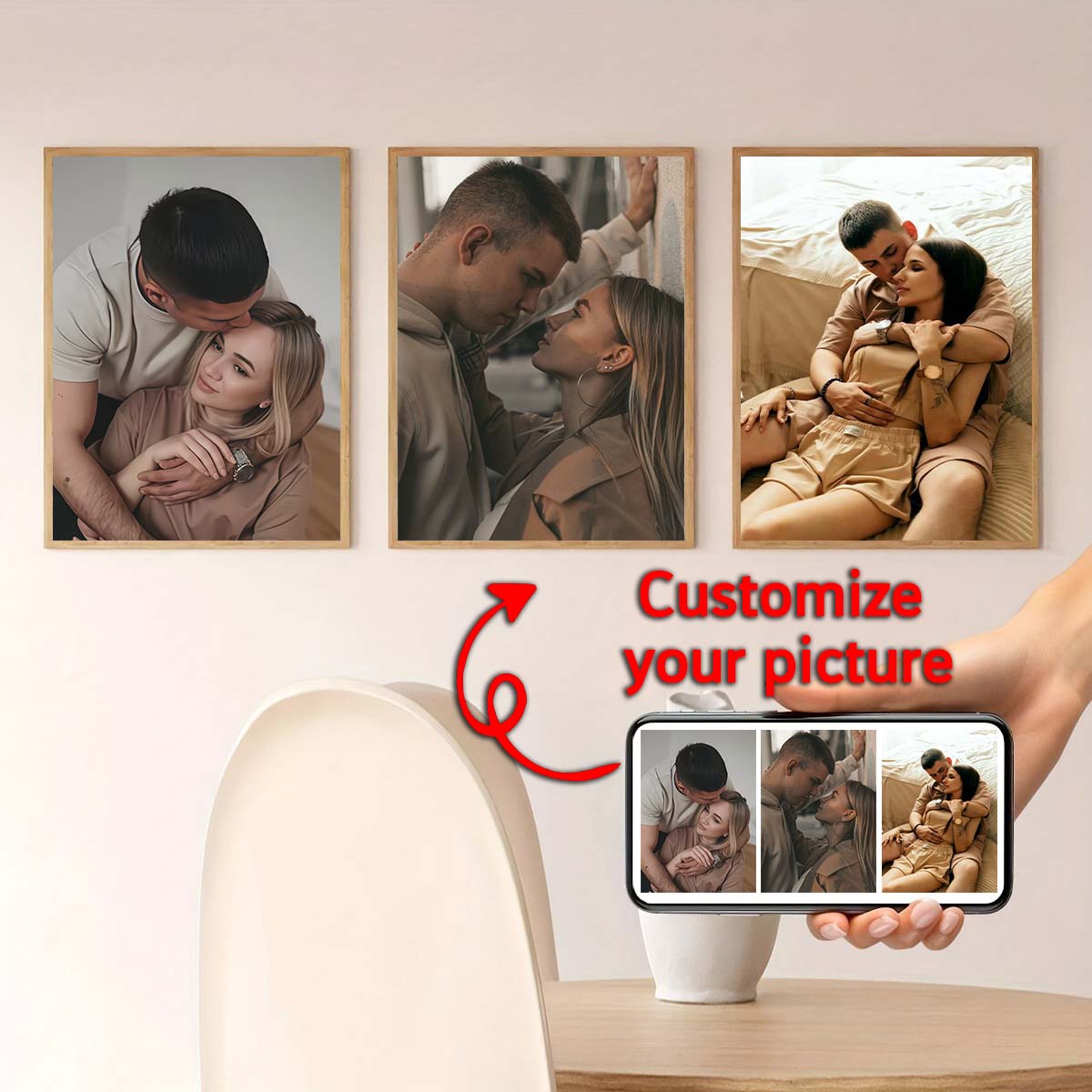 Triptik - 2D özel fotoğraf ahş - Home Textile incelemesi ve fiyatı