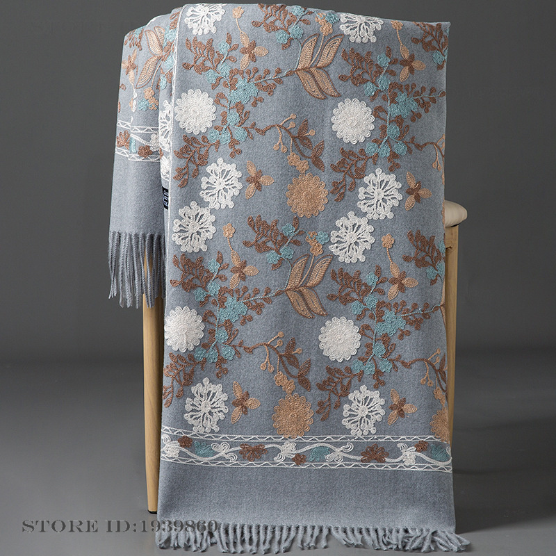 Kadın Kaşmir Paşmina Eşarp Şal - Home Textiles Blanket incelemesi ve fiyatı