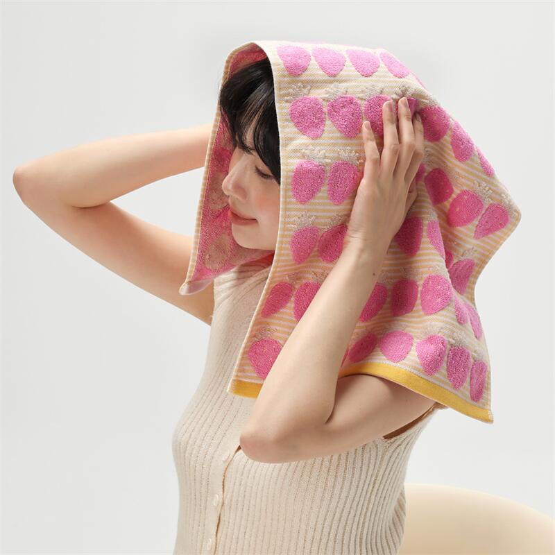 Çilek Serisi Pamuk Yumuşak Yüz - Home Textiles Face Towel incelemesi ve fiyatı