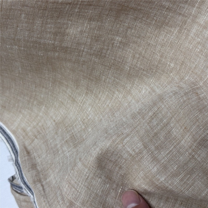 Açık Kahverengi Saf Keten Kuma - Linum Home Textiles incelemesi ve fiyatı