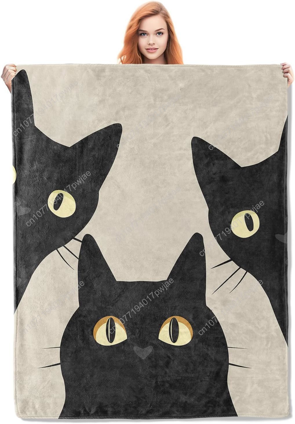 Komik Kedi Battaniyesi Kadınla - Home Textiles Blanket incelemesi ve fiyatı