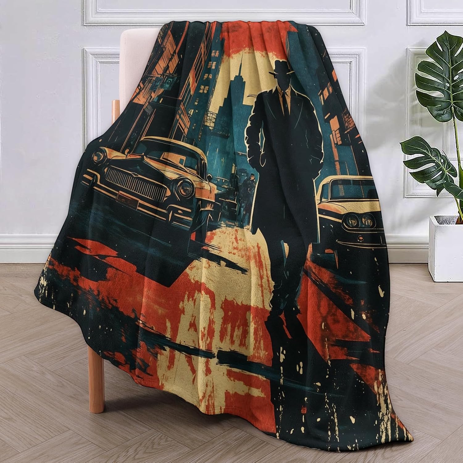 Kadınlar için Noir Dedektif Ba - Home Textiles Blanket incelemesi ve fiyatı