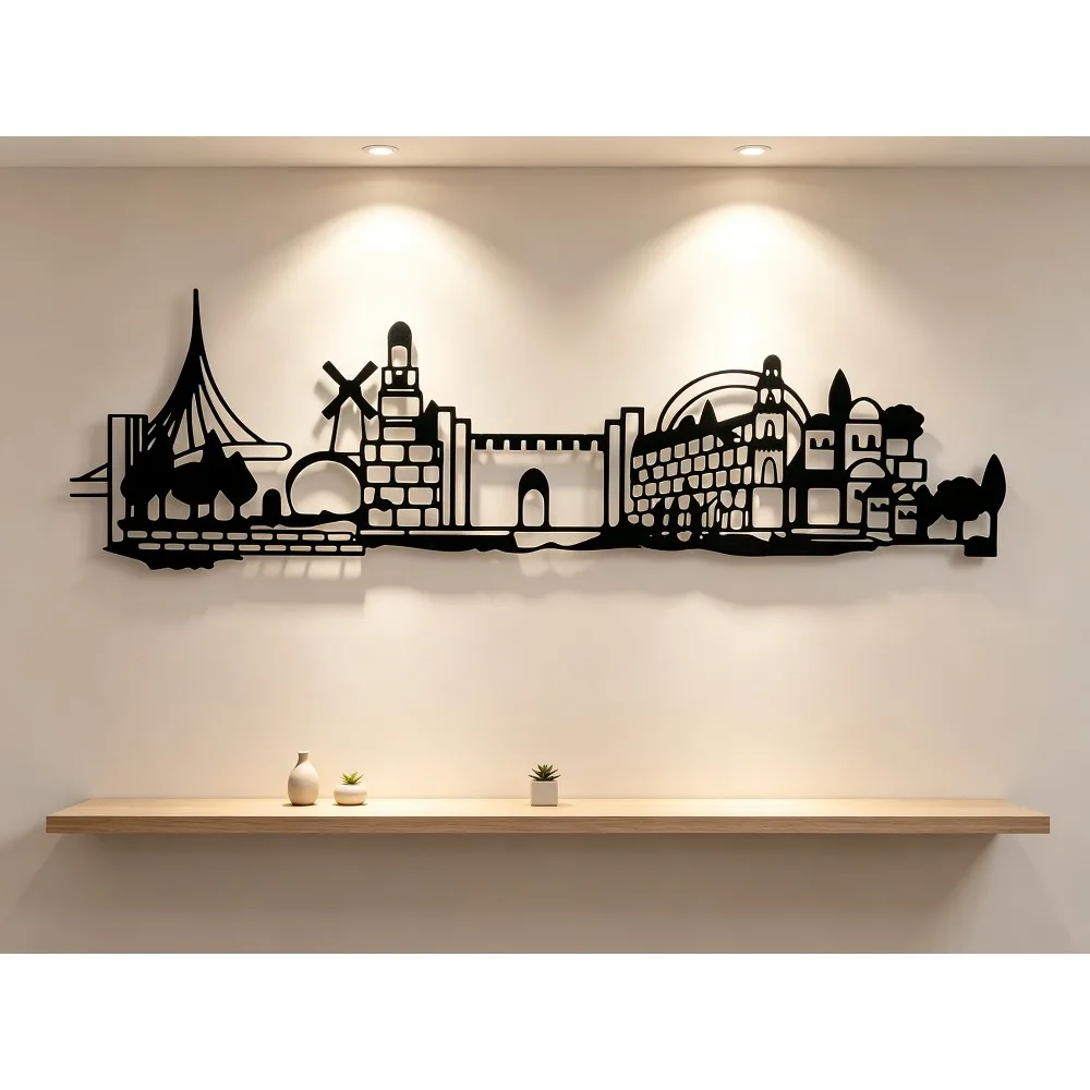 CIFBUY Demir Duvar Sanatı Kudü - Home & Hotel Textiles Private Limited incelemesi ve fiyatı